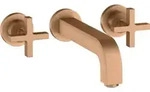 hansgrohe Fertigmontageset Axor Citterio UP-3-Loch-Waschtischarmatur, m Kreuzgr.,