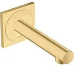 hansgrohe Elektronischer Waschtischmischer Axor Uno UP, Ausladung 161mm, brushed gold