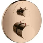 hansgrohe Fertigmontageset Axor Starck UP-THM, m Absperrventil, polished red gold