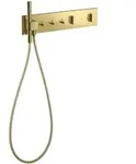 hansgrohe Fertigset ShowerComposition UP-THM, 3 Verbr., polished gold optic