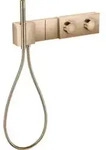 hansgrohe Fertigset Select Axor Edge UP-Thermostat, 2 Verb, Dia.Schl, pol. r gol
