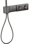 hansgrohe Fertigset Select Axor Edge UP-Thermostat, 2 Verb, Dia.Schl, pol. bla vc