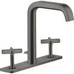 hansgrohe 3-Loch-Waschtischarmatur 170 Axor Citterio E A 165mm, m ZugstAblGar, Pl, b