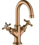 hansgrohe Zwei-Griff-Waschtischarmatur 160 Axor Montreux m KrG, ZugstAblGar, f HWB,