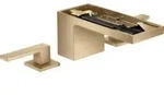 hansgrohe 3-Loch-Waschtischarmatur 70 Axor MyEdition A 151mm, m Pus-Op-Abl, o Pl,