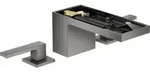 hansgrohe 3-Loch-Waschtischarmatur 70 Axor MyEdition A 151mm, m Pus-Op-Abl, o Pl,