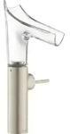 hansgrohe Waschtisch-Einhebelmischer Axor Starck V 220 m Glas, unver Abl.garn, brush.