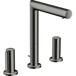 hansgrohe 3-Loch-Waschtischarmatur 200 Axor Uno A 183mm, m Z-Griff, ZugstAblGar, po b
