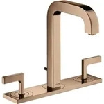 hansgrohe 3-Loch-Waschtischarmatur 170 Axor Citterio A 140mm, m H-Gr, ZugstAblGar,