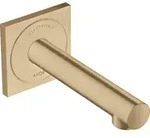 hansgrohe Elektronischer Waschtischmischer Axor Uno UP, Ausladung 161mm, brushed