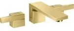 hansgrohe Fertigmontageset Axor Edge 3-L-UP-WT-Ar, Diamantschl., pol. gol opt