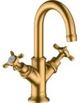 hansgrohe Zwei-Griff-Waschtischarmatur 160 Axor Montreux m KrG, ZugstAblGar, f HWB, b
