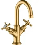 hansgrohe Zwei-Griff-Waschtischarmatur 160 Axor Montreux m KrG, Zugst.Abl.Gar., f