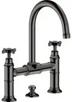 hansgrohe Zwei-Griff-Waschtischarmatur 220 Axor Montreux A 175mm, m Kreuz,