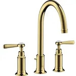 hansgrohe 3-Loch-Waschtischarmatur 180 Axor Montreux A 175mm, m H-Gr,...