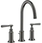hansgrohe 3-Loch-Waschtischarmatur 180 Axor Montreux A 175mm, m H-Gr, ZugstAblGar, b