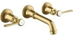 hansgrohe Fertigmontageset Axor Montreux UP-WT-3-L-Ar, m A 165-225mm, b gol opt