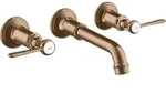 hansgrohe Fertigmontageset Axor Montreux UP-WT-3-L-Ar, m A 165-225mm, b r gol