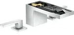 hansgrohe 3-Loch-Waschtischarmatur 70 Axor MyEdition A 151mm, m Pus-Op-Abl, o. Pl.,