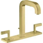 hansgrohe 3-Loch-Waschtischarmatur 170 Axor Citterio A 140mm, m H-Gr, ZugstAblGar,