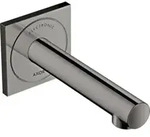 hansgrohe Elektronischer Waschtischmischer Axor Uno UP, Ausl. 161mm, polished black