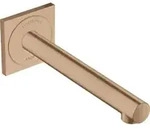 hansgrohe Elektronischer Waschtischmischer Axor Uno UP, Ausladung 221mm, brushed red