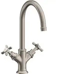 hansgrohe Zwei-Griff-Waschtischarmatur 210 Axor Montreux A 175mm, m KrG, m