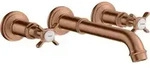 hansgrohe Fertigmontageset Axor Montreux UP-WT-3-L-Ar, A 165-225mm, brush. r gol