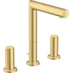 hansgrohe 3-Loch-Waschtischarmatur 200 Axor Uno A 183mm, m Z-Griff, ZugstAblGar, b g