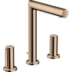 hansgrohe 3-Loch-Waschtischarmatur 200 Axor Uno A 183mm, m Z-Griff, ZugstAblGar, po r