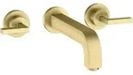 hansgrohe Fertigmontageset Axor Citterio UP-3-L-Waschtischarmatur, m Hebelgr., brush.