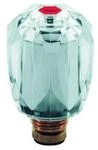 Grohe Oberteil 45956 mit Brillant Griff Markierung rot 1/2" chrom (45956000)