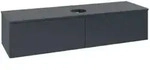V&B Waschtischunterschrank ohne Frontstruktur Antao 160x50cm, WBP-farbe Lac, md bl. m