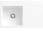 V&B Sp&uuml;le Subway Style 45 Flat li, m Abl.garn, Hand., sn wh. C-plus