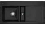 V&B Sp&uuml;le Subway 60 li, m Abl.garn, Hand., pure black