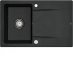 V&B Sp&uuml;le Siluet 45 m Abl.garn, Exzenter, pure black