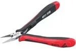 KS Tools ESD Spitzzange, gerade, ohne Hieb, 130 mm gerade, kurze Backen mit