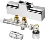 Oventrop Anschlussset Multiblock T-RTL we, f&uuml;r Multiblock T-RTL/Uni SH, Eckform