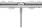 Duravit Wannen-Einhebelmischer Wave AP, Ab- und Umstellventil, chrom
