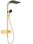 hansgrohe Showerpipe Raindance Alive Q 1jet, 12 l/min, polished gold optic