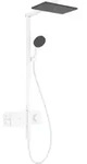 hansgrohe Showerpipe Raindance Alive Q 1jet, 12 l/min, mattwei&szlig;