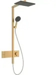 hansgrohe Showerpipe Raindance Alive Q 1jet, 12 l/min, brushed bronze