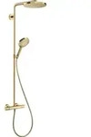 hansgrohe Showerpipe Raindance S 2jet, EcoSm., 8 l/m., pol. gold optic