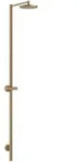 hansgrohe Nature Duschs&auml;ule Axor Starck m Kopfbrause, o. Handbrause, brushed bronze