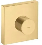 hansgrohe Fertigmontageset Axor Starck UP-Thermostat., eck., brushed gold optic