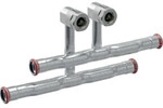 Geberit Anschluss-T-St&uuml;ck-Set Mapress C-St. d 15x15mm, VL/RL, m KVS, Au&szlig;. vz