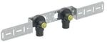 Geberit Anschlusswinkel Mepla d 20xRp 1/2x52mm, 90G, 2-f., mont, RG