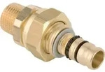 Geberit bergangsverschraubung Mepla d= 63mmxR 2, mit AG, Rotguss