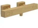 V&B V&B Brausethermostat Uni. Taps& Fittings eckig, Wandmontage, brushed gold