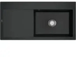 V&B Sp&uuml;le Subway Style 60 re, m Abl.garn, Hand., pure black